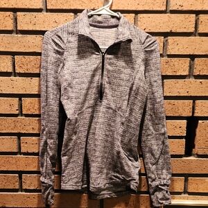 lululemon athletica Gray Zip-Up Hoodie
